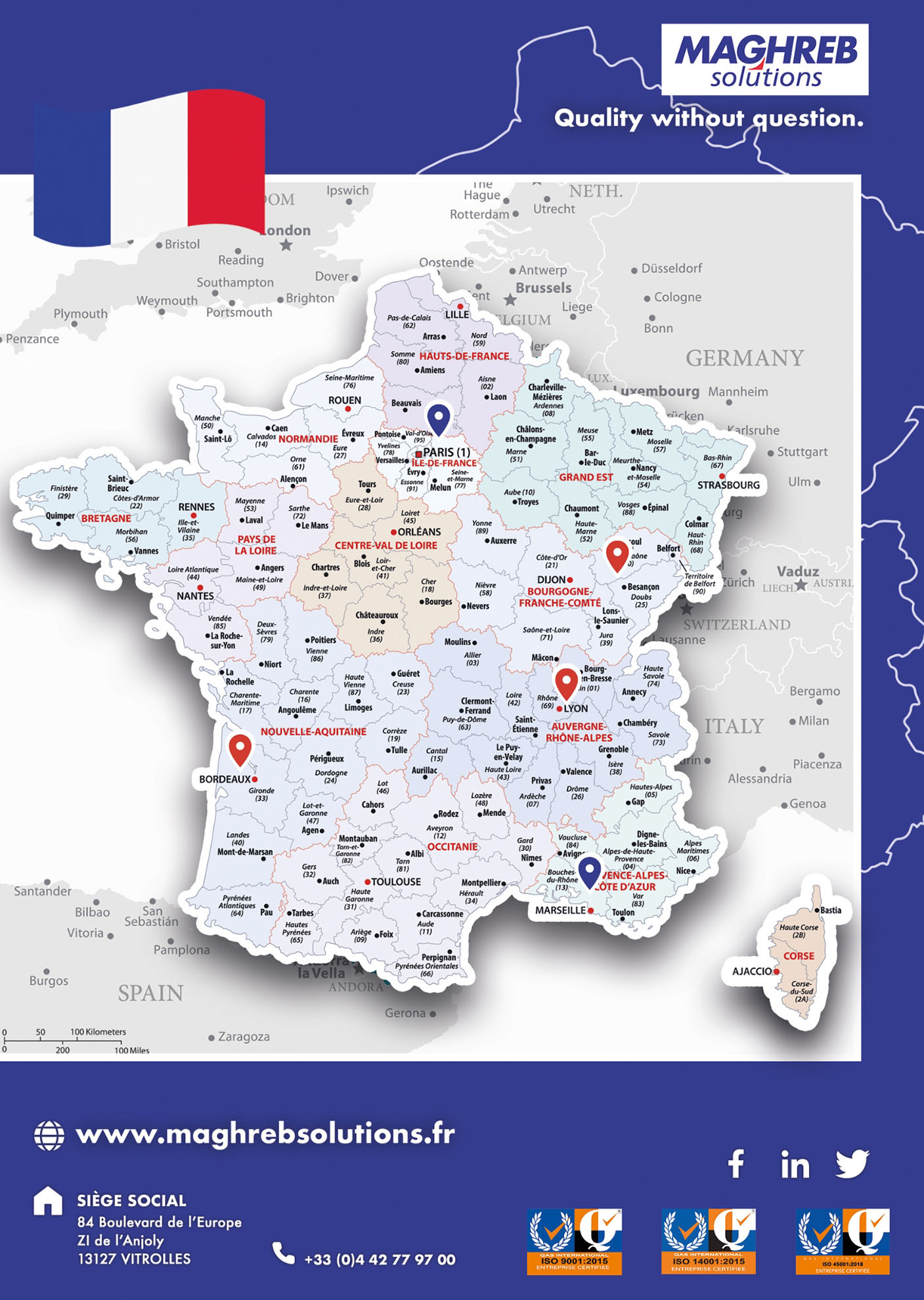 Carte France MS - 1